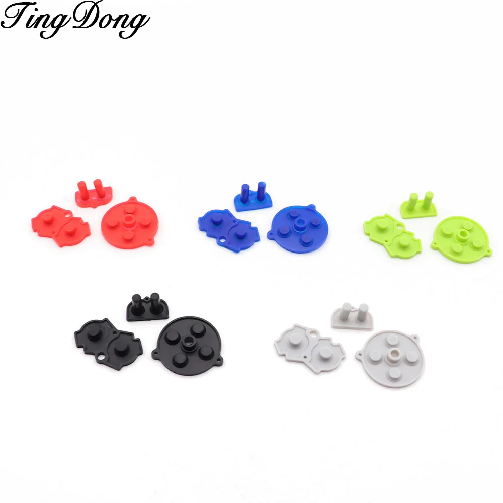 Высококачественная цветная силиконовая резиновая прокладка для Nintendo Game Boy GBA Advance