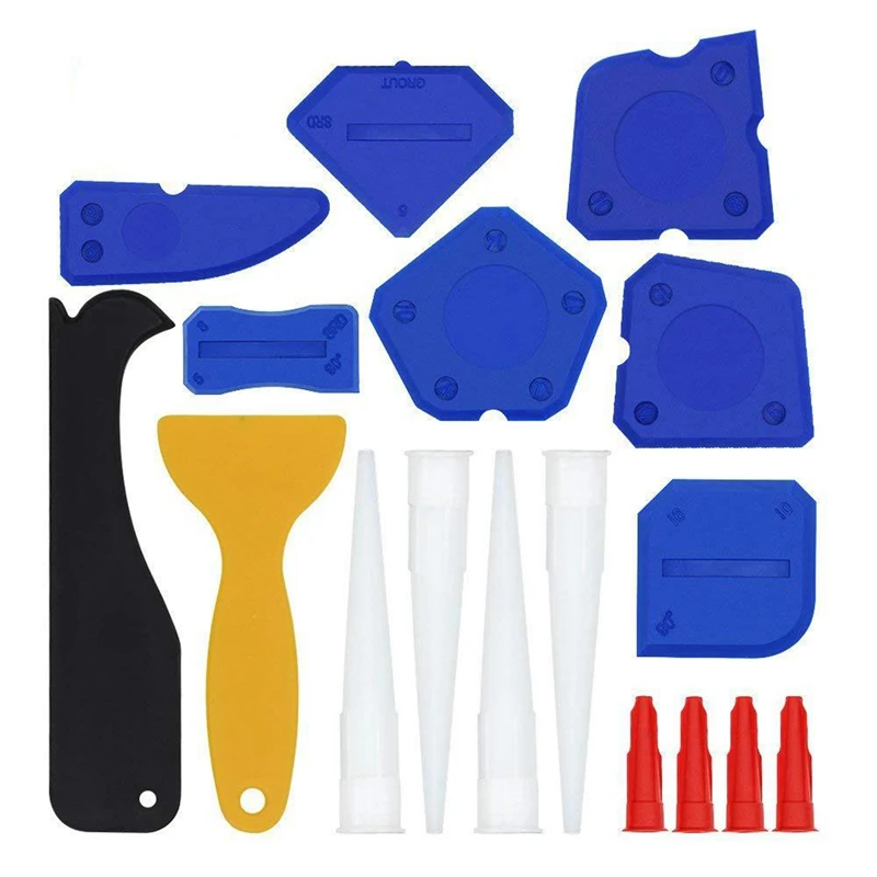 17 шт. набор инструментов для нарезки силиконовый герметик Отделочный Инструмент