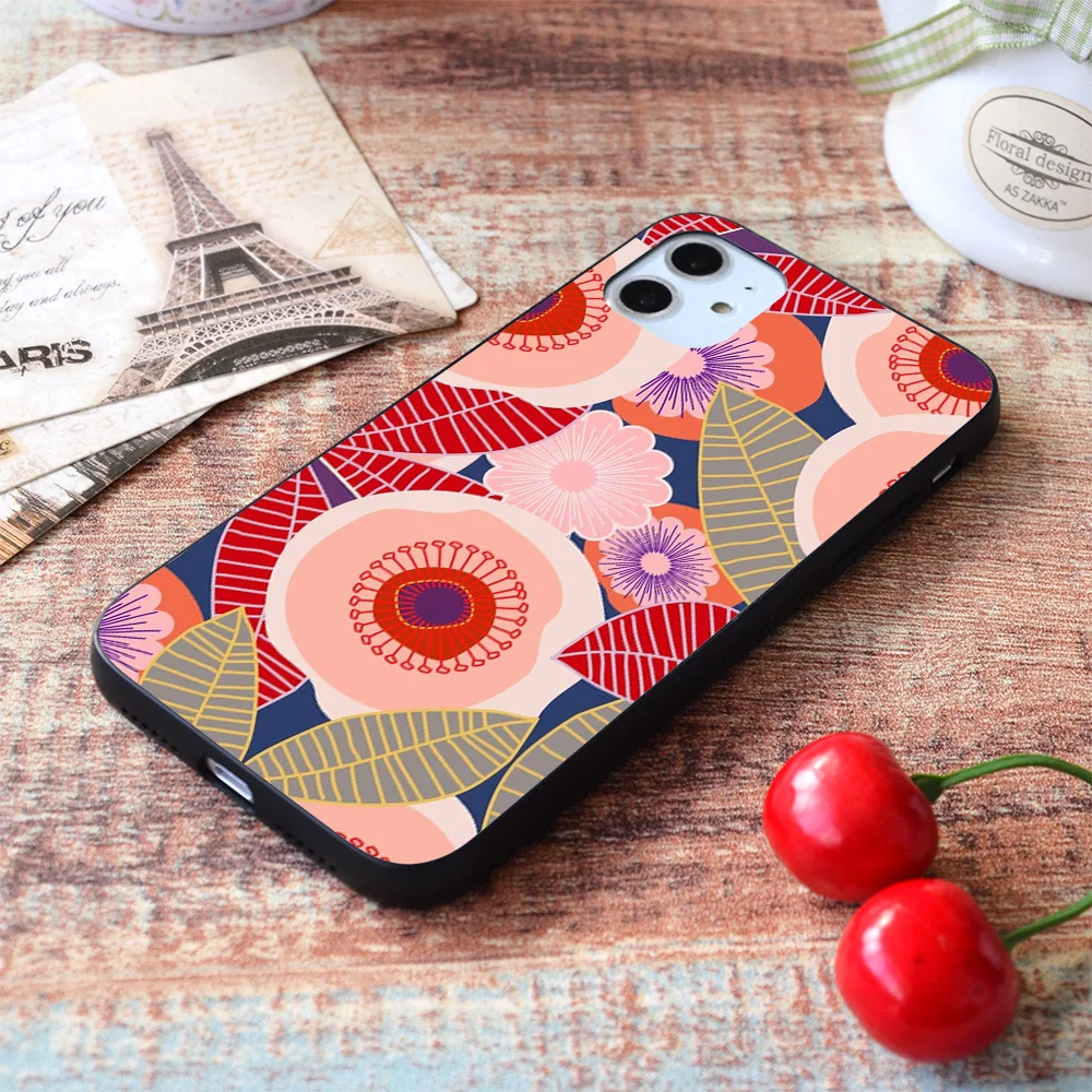 

For iPhone Paradise #redbubble Soft TPU Border Apple iPhone Case
