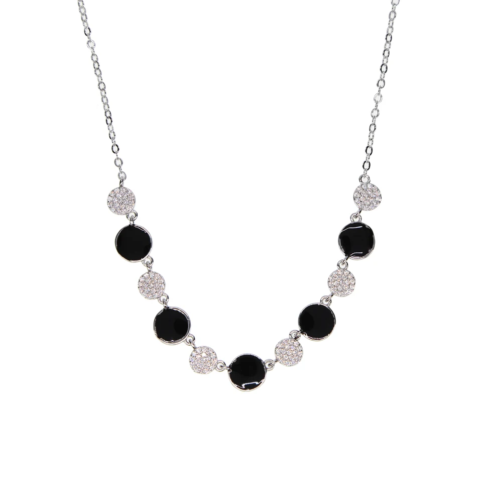 Модные новейшие самые дешевые США массивные ожерелья покрытые эмалью чокер