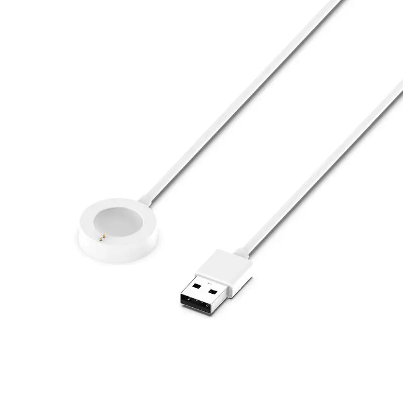 

White Magnetic Charging Cable Cord Charger for Fossil Gen 4/5 for Emporio Armani/Skagen Falster 2/Misfit Vapor 2 Watch