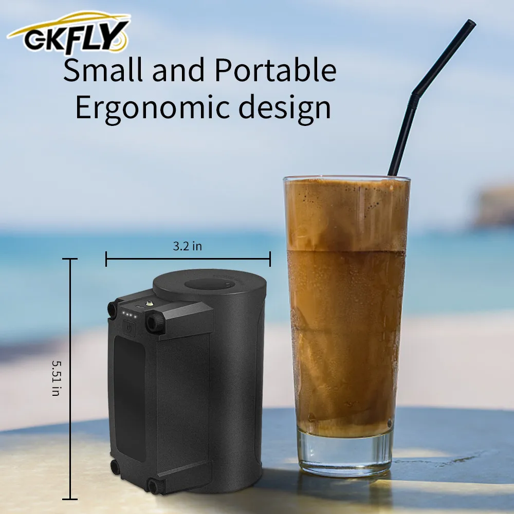 

GKFLY 4000PA Pressure 2000mAh Battery Power 2 in 1 Wireless Multifunctional Electric Air Pump Vacuum Cleaner with