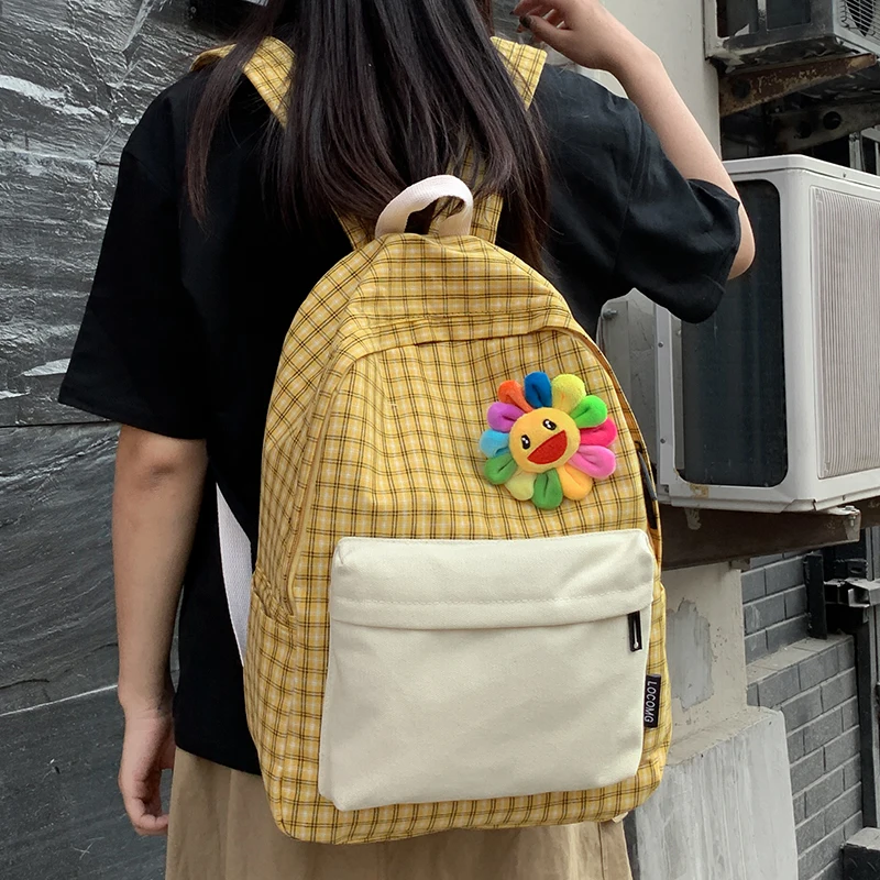 Нейлоновый водонепроницаемый рюкзак для женщин школьные ранцы девочек