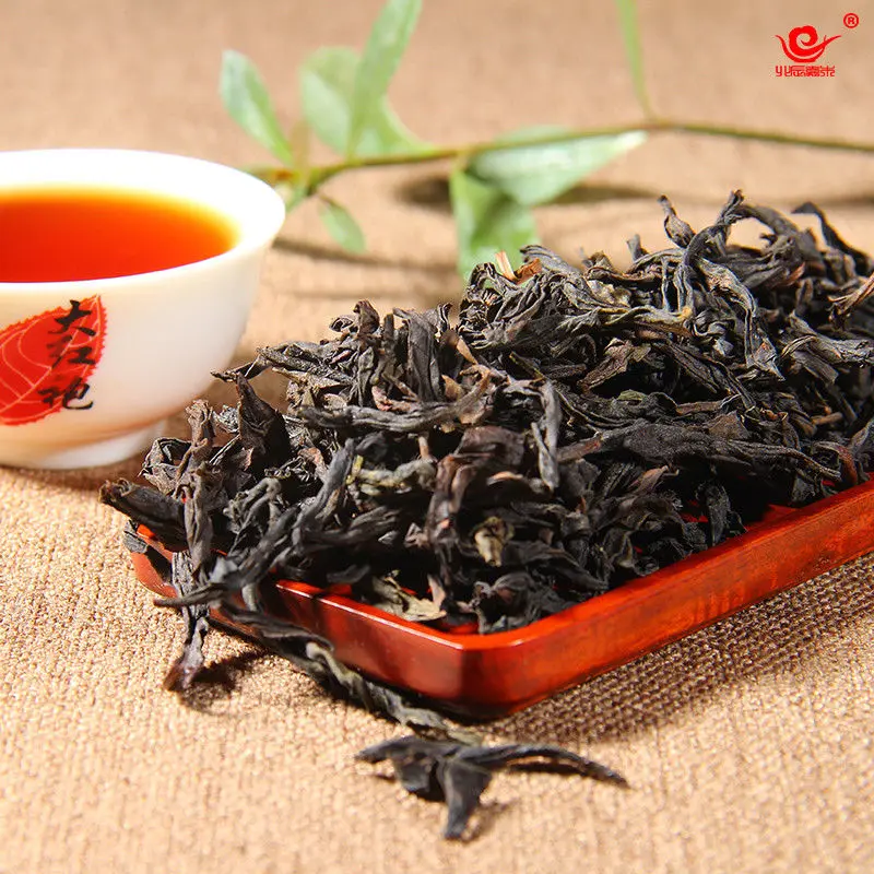 

Chinese Pao Da Hong Tea Pao 500g Big Red Oolong Robe The Original Wuyi Rougui Tea for Health Care Lose Weight