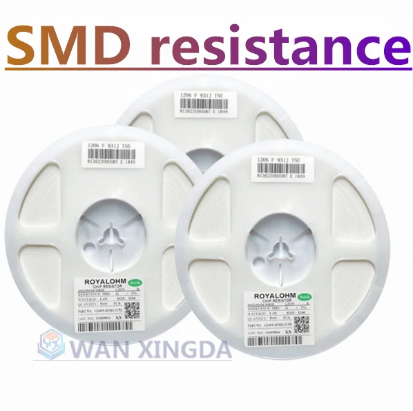 Высокоточный резистор SMD 100 0805 1R 1.5R 0R 4.7R 100R 200R 430R 1K 15K 22K 36K 10M 1% шт. комбинированные