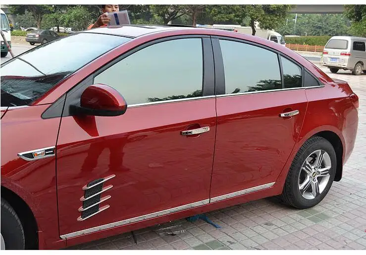 

S.steel door Side Body Molding Chrome For Chevy CRUZE 2009 2010 2011 2012 2013