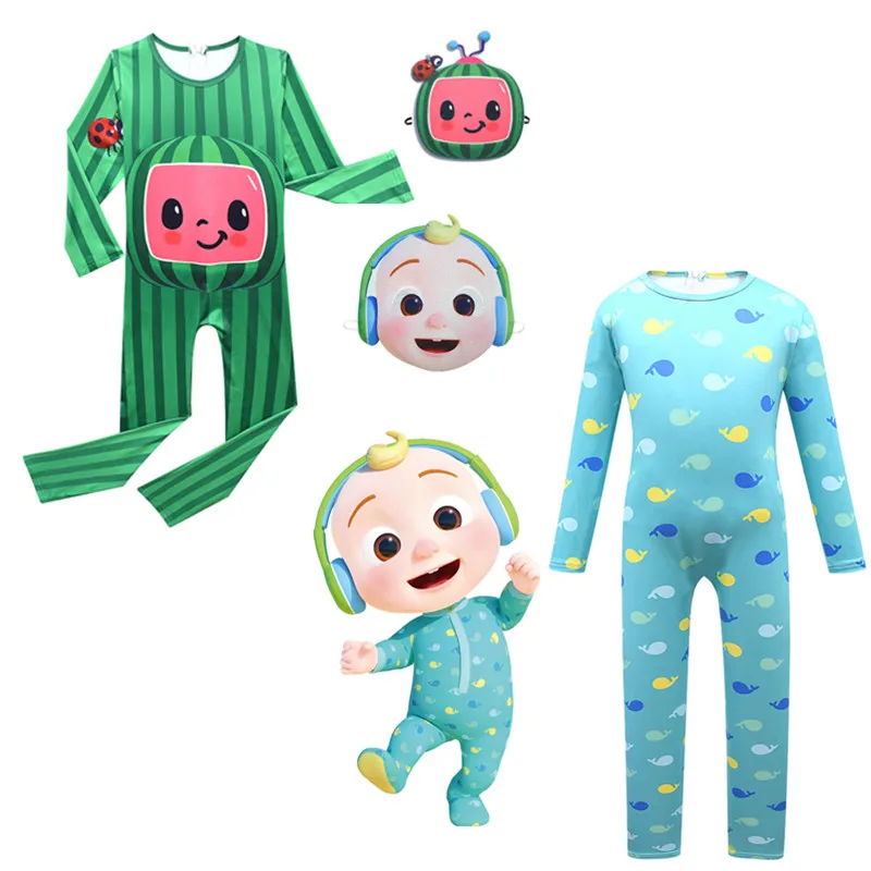 Детские Cocomelon для костюмированной вечеринки из мультфильма популярная яркая