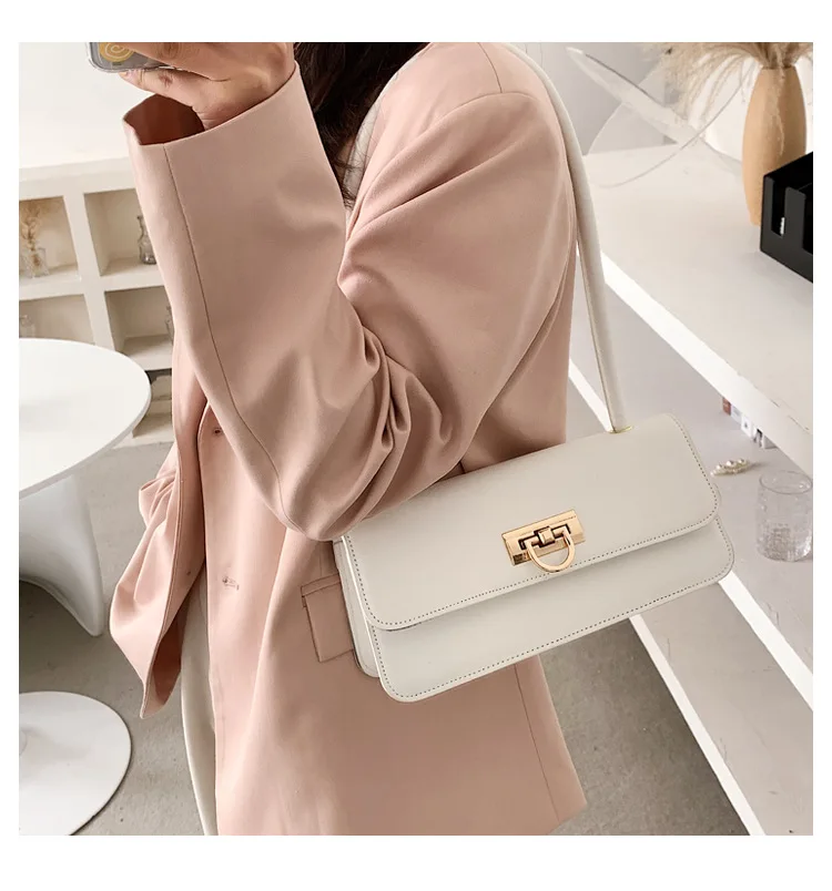 

handbag new fashion women's bag spring new one-shoulder hand bag underarm bag shoulder bag Korean version small square bag