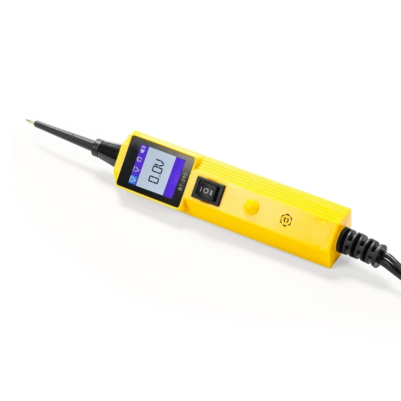 

Automotive Circuit Tester,Car Electrical System Diagnostic Tool with LED Flashlight BT-260 for 6V/12V/24V Vehicle/Boat/M