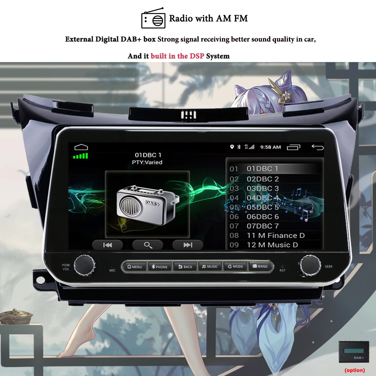 10 25 &quotAndroid 8G + 128G автомобильный DVD-радио FM AM GPS навигатор плеер для Nissan Murano 2014-2020