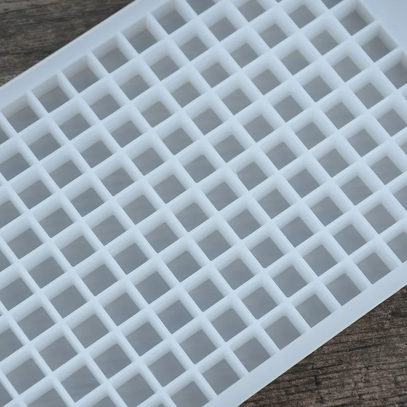 160 ячеек сделай сам креативная маленькая форма для льда силиконовая квадратной