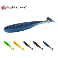 eight claws soft fishing lure t tail jig wobbler bait 50mm 0 92g 70mm 2 1g 95mm 4 4g artificial worm leurre souple