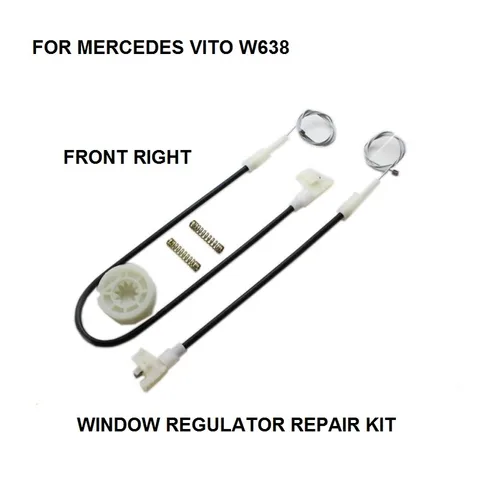Для MERCEDES VITO W638 стеклоподъемник Ремонтный комплект передний правый 1996-2003