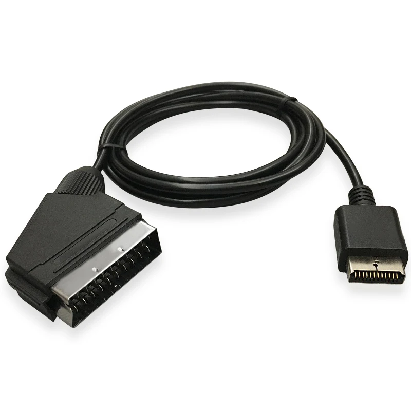Кабель SCART TV AV 1 8 м свинцовый кабель для передачи данных RGB Scart сменный