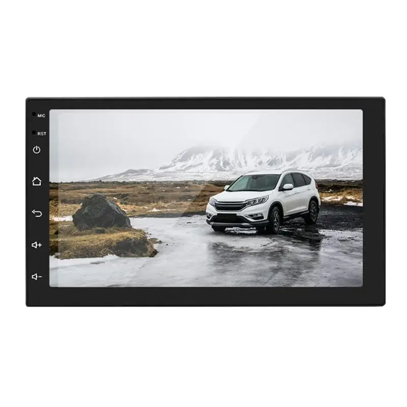 2 DIN " HD сенсорный экран Android 8,1 1G+ 16G автомобильная стереосистема Bluetooth 4,0 wifi 12 В fm-радио gps навигация MP5 мультимедийный плеер