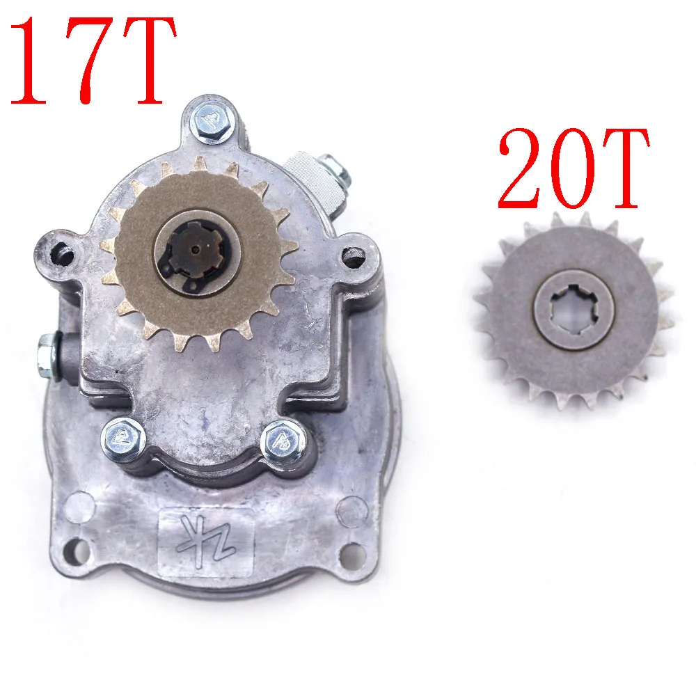 Коробка передач T8F 11/14/17/20T для 33cc 43cc 49cc 52cc Ty Rod II Go Kart карманный велосипед