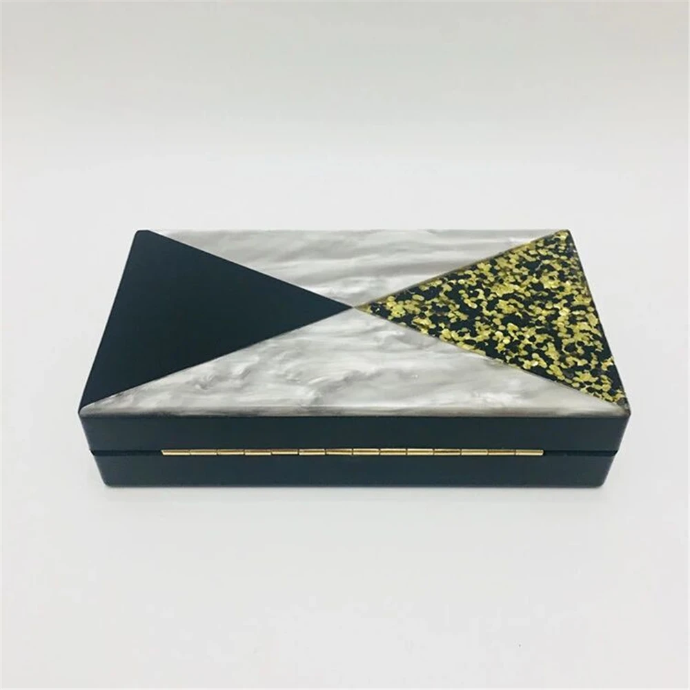 Сумка мессенджер Женская акриловая модная вечерняя сумочка элегантный клатч с