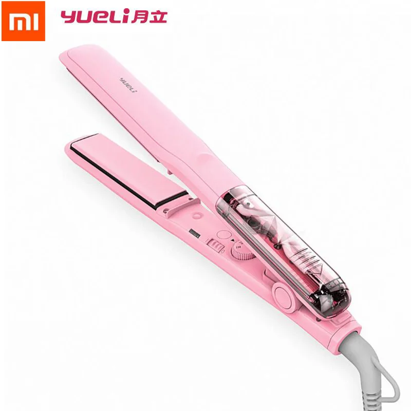 Профессиональный паровой выпрямитель для волос Xiaomi Yueli, бигуди для салона личного использования, для укладки волос, 5 уровней, регулируемая температура