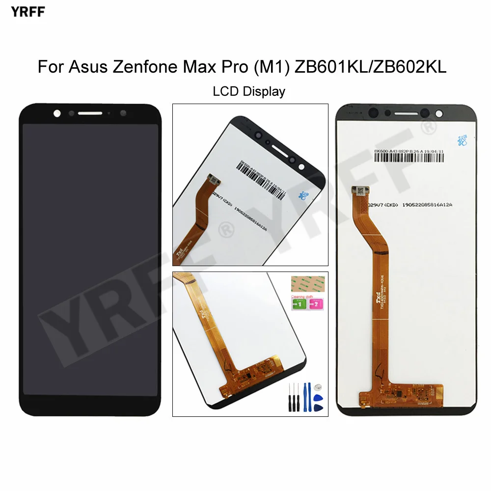 

For Asus Zenfone Max Pro (M1) ZB601KL/ZB602KL LCD Screens Lcd Display Touch Screen Digitizer Assembly Panel Phone Repair Sets