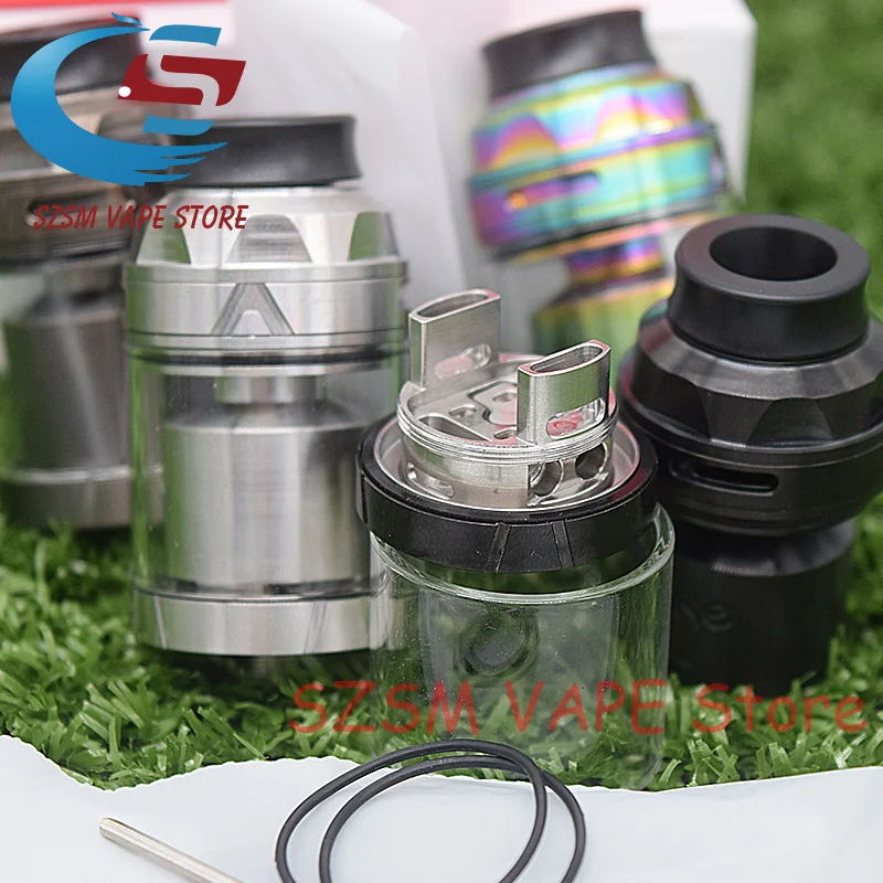Ntake Dual RTA Tank 4 2 мл/5 8 мл 24 мм одна катушка максимальная емкость герметичные