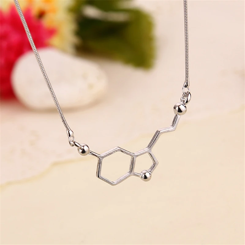 

Creativity Cosplay Fashion Dopamine The Formula of Love Pendant Necklace Adult COS Accessories Props Christmas Halloween Gift