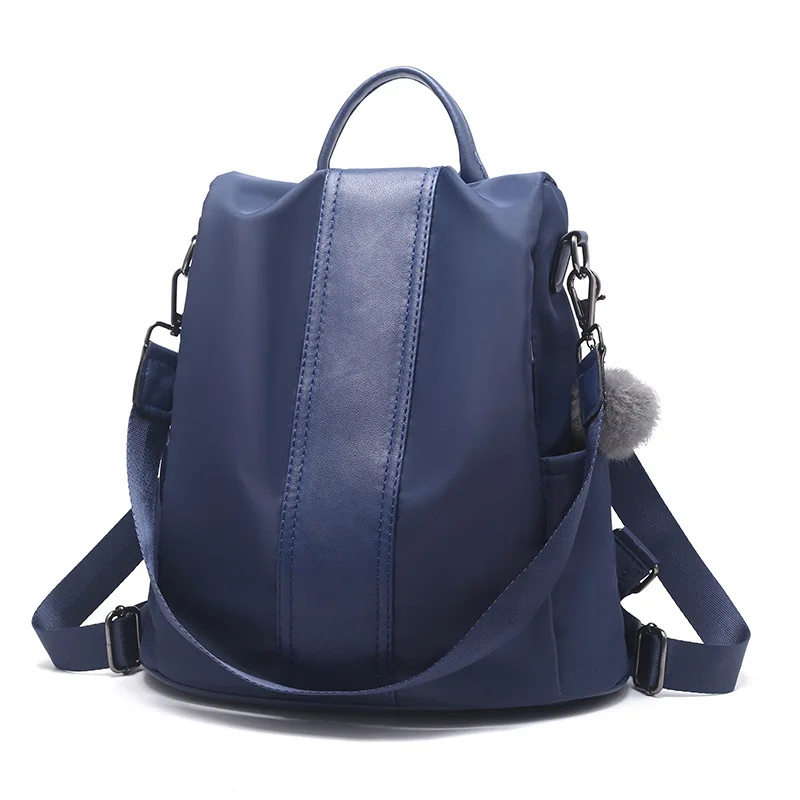 ELVASEK 2020 модная качественная кожаная Анти-Вор женская школьная сумка большой