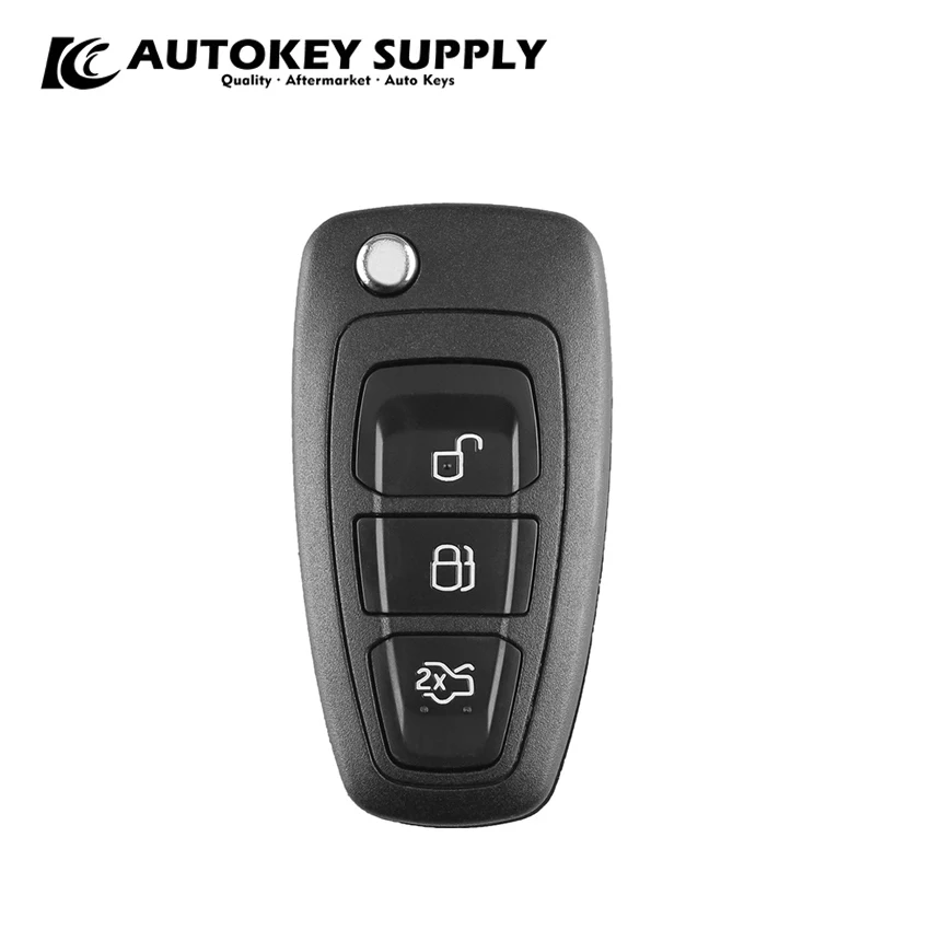 

For Ford 3 button flip remote key 434/315 Mhz FCC: KR55WK48 IC: 4010-C1 AKFDC411