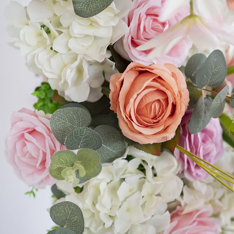 Индивидуальные Новые Т сценические дорожные арки искусственные цветочные стены