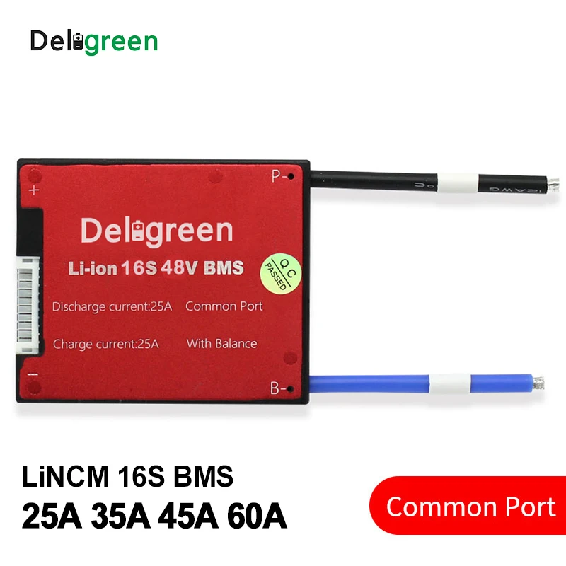 Литий ионный аккумулятор 16S 20A 30A 40A 50A 60A 60 в PCM/PCB/BMS для 3 2 LiFEPO4 7 В LiNCM литий 18650