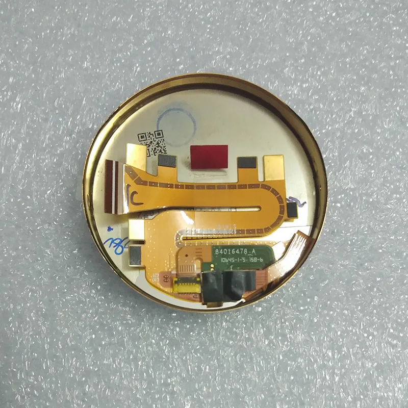 1 37 &quotНовый ЖК-дисплей с золотой рамкой для Motorola Moto 360 42 мм/46 мм (2-е поколение)