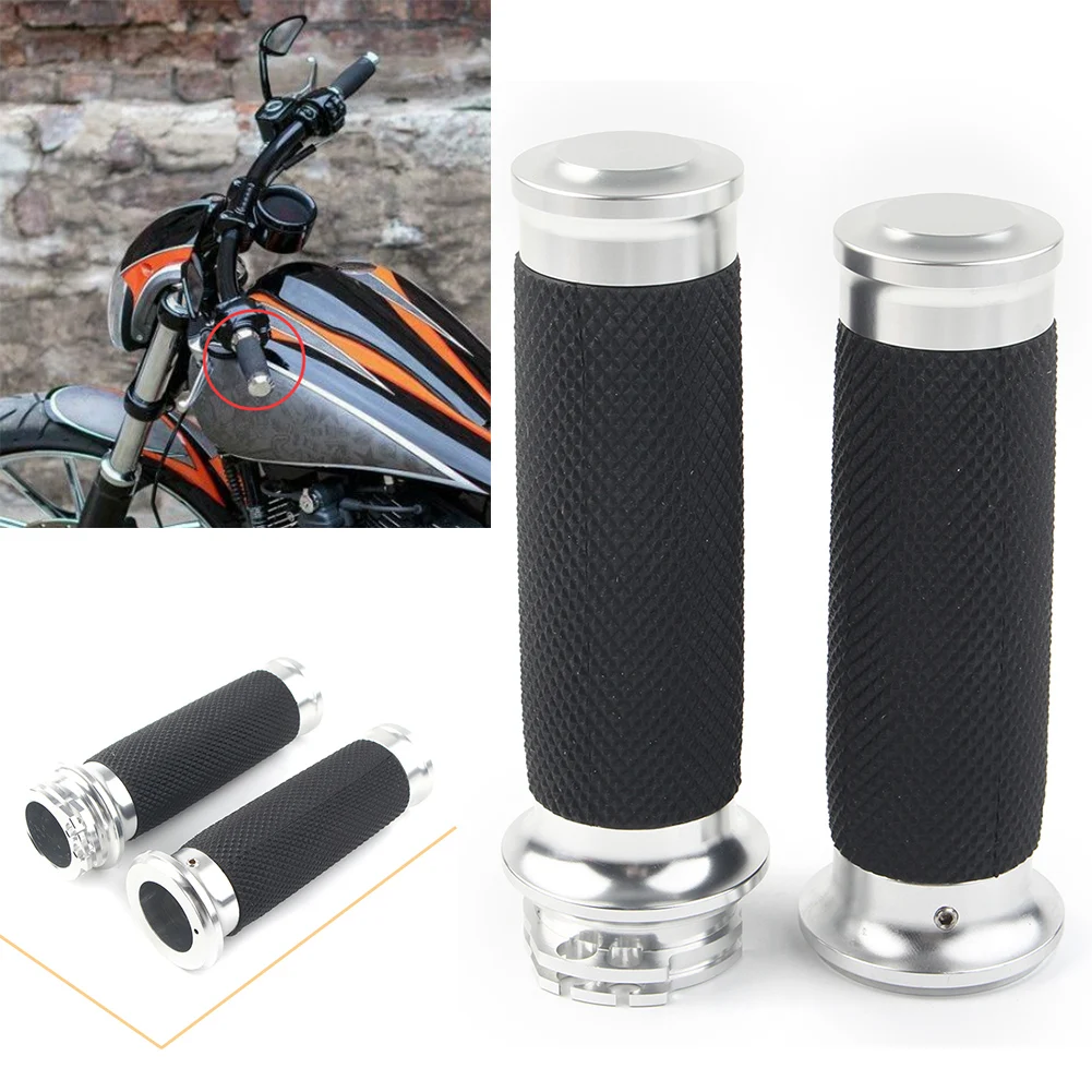 

1" 25mm Motorcycle Handle Bar Hand Grips For Harley Davidson Touring Electra Glide Ultra Classic FLHTCU