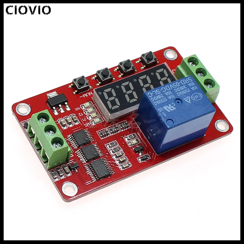 1 шт. реле задержки/таймер/самоблокировка 12 В | Строительство и ремонт
