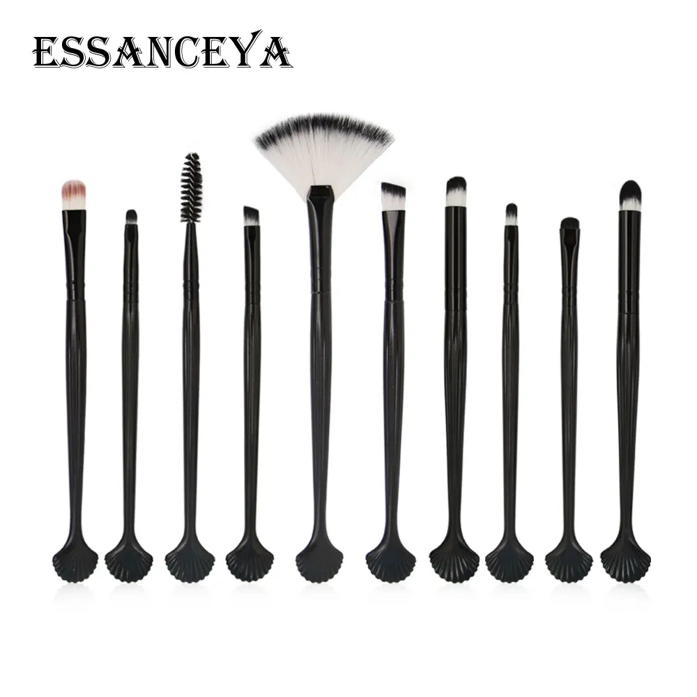 ESSANCEYA 6-18 шт. набор кистей для макияжа, Тональная основа, пудра, румяна, тени для век, подводка для глаз, губ, косметический набор кистей для макияжа, инструменты