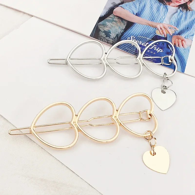 Новые Элегантные металлические аксессуары для волос сплав держатель шпильки