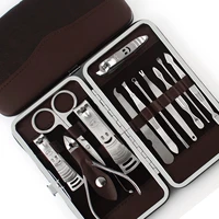 12 in 1 nail care set utility stainless steel manicure set nail clipper manicure tools set kit