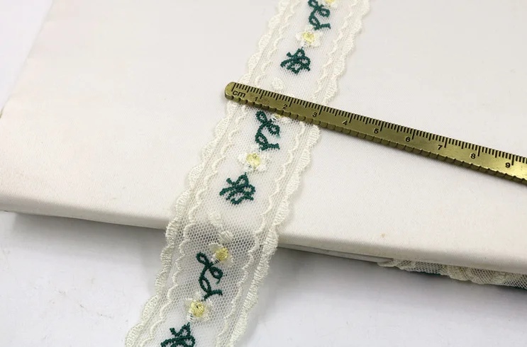 Кружевное украшение цвета слоновой кости 3 см 10 м | Дом и сад