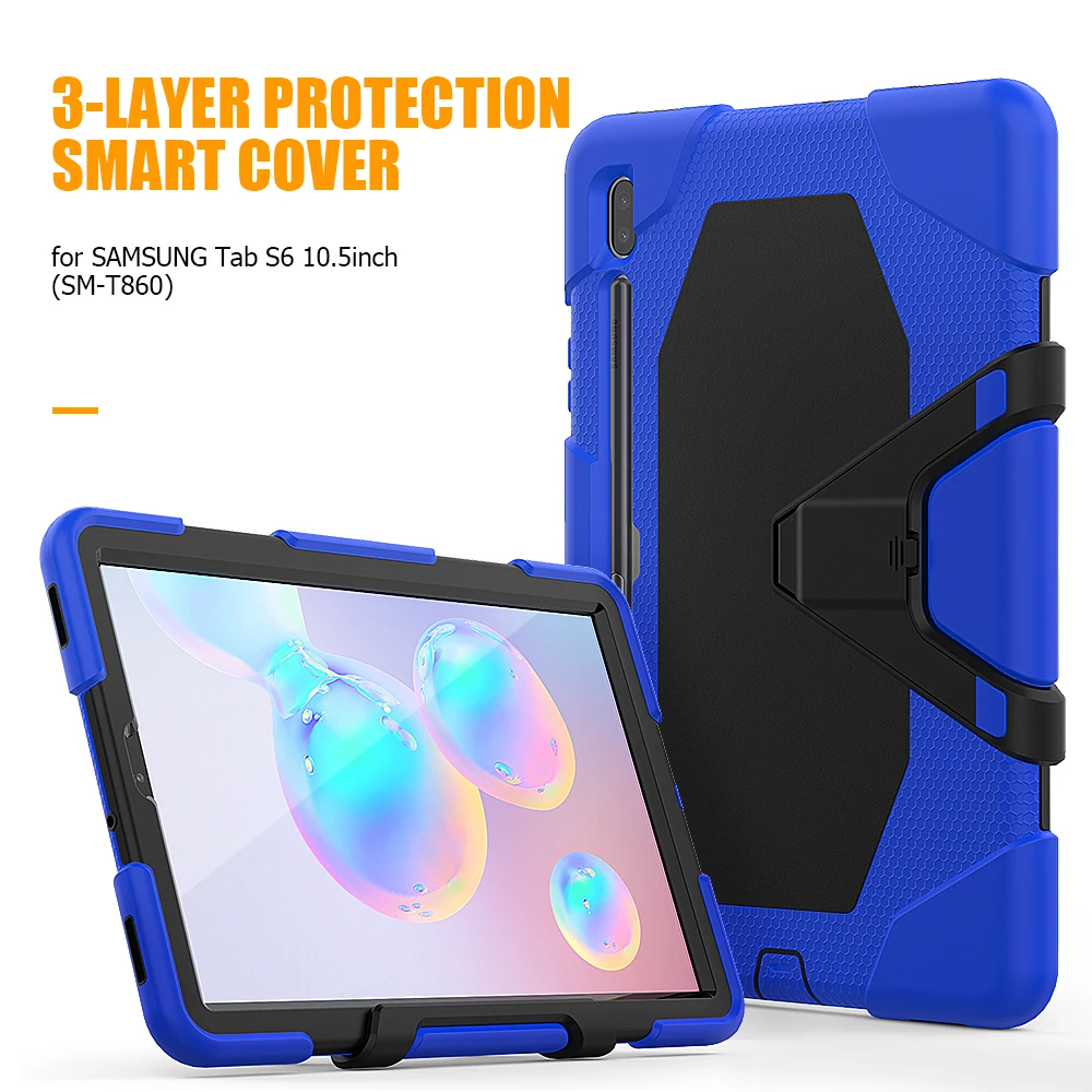 Силиконовый чехол для планшета Samsung Galaxy Tab S6 10 5 дюйма Женский T860 T865 гибридная