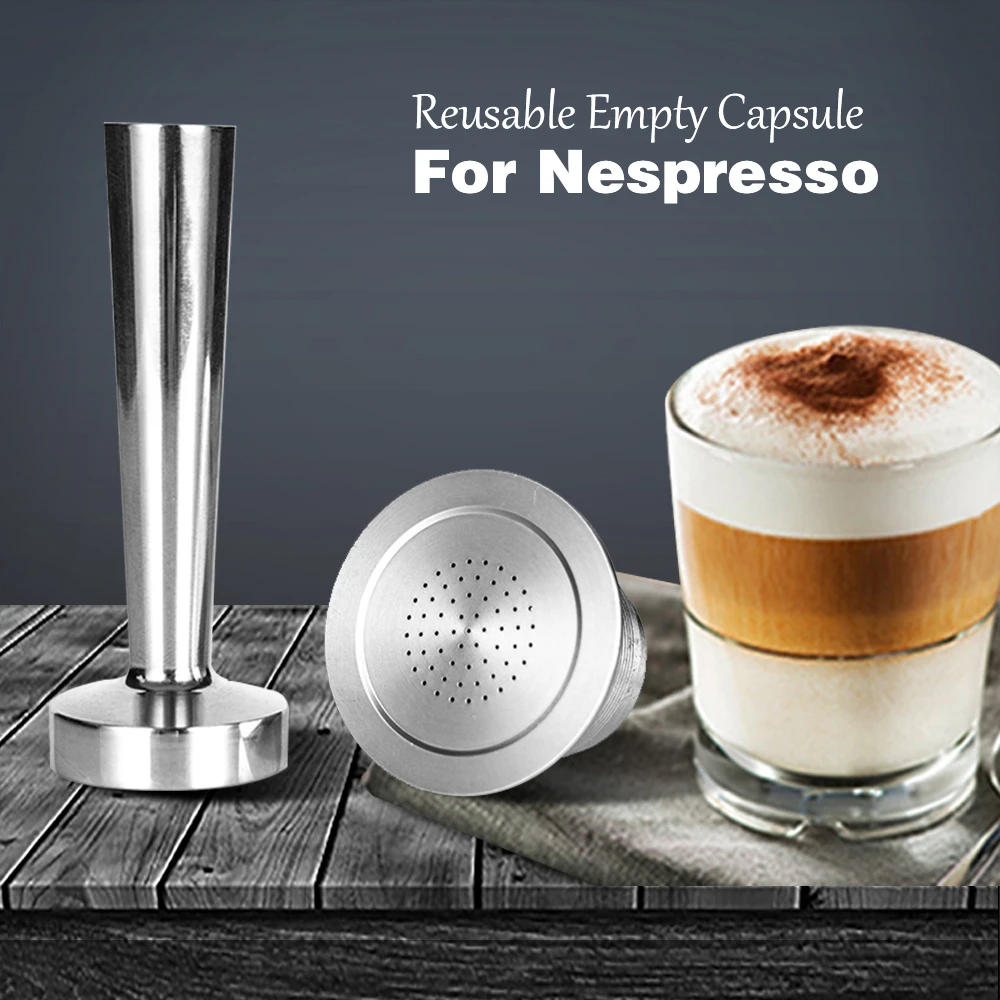 Многоразовая капсула Nespresso из нержавеющей стали для кофе Inox Cafe постоянный фильтр