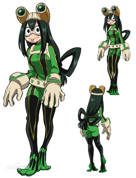 

Anime My Hero Academia 3 Boku No Hero Akademia Cosplay Tsuyu Asui Fighting Outfit Hero Frog Suit Costume