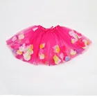 Детская юбка-пачка с радужными лепестками, для девочек
