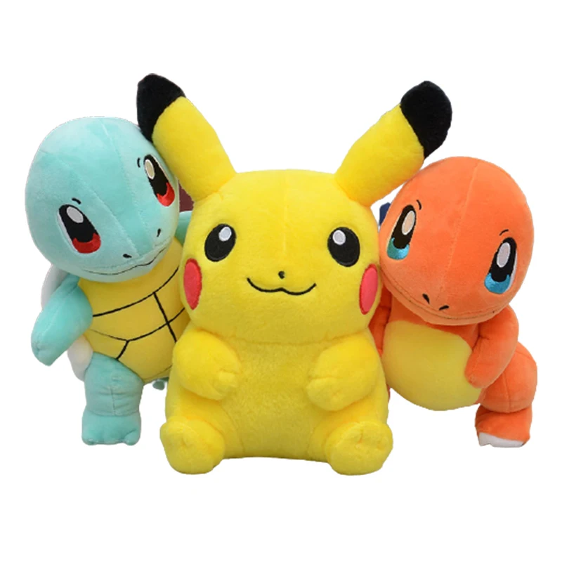 

Takara Tomy Pokemon Pichu Plush Cute Pikachu Junior Edition Evolution Toy Hobby Collection Doll Kawaii Girl Gift Pendant