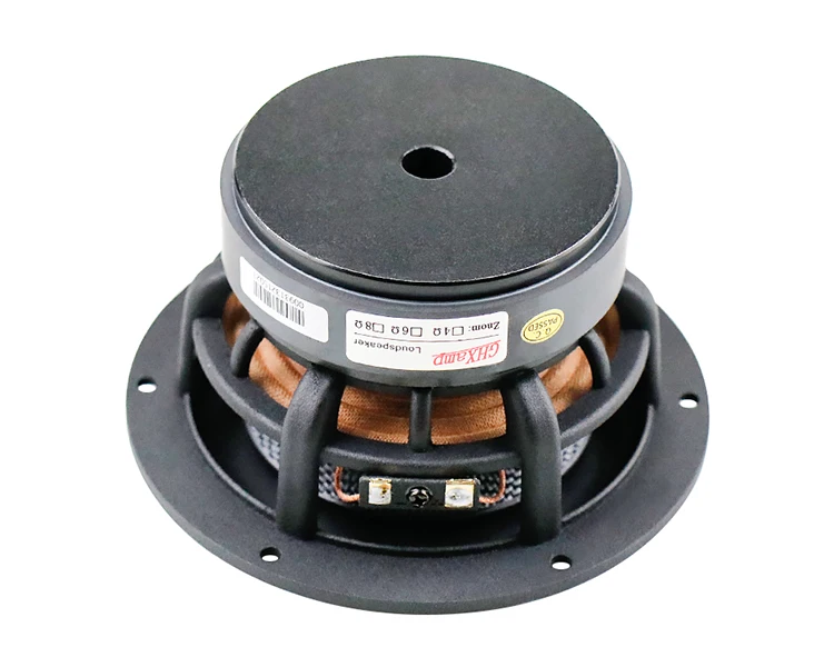 GHXAMP HIFI 5.25 Inch Subwoofer Woefer Speaker 4OHM 3-way Frequency Bass Loudspeaker 60W 120W Glass Fiber Basin 1PC
