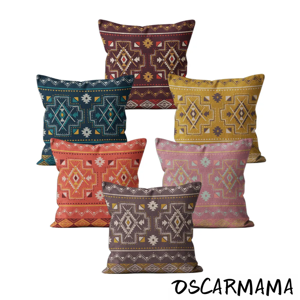 

Persia Mandala Indian Throw Pillow Case 45*45 Boho Bohemia Cushion Cover 40*40 Home Sofa Chair Decorative Living Room Decor