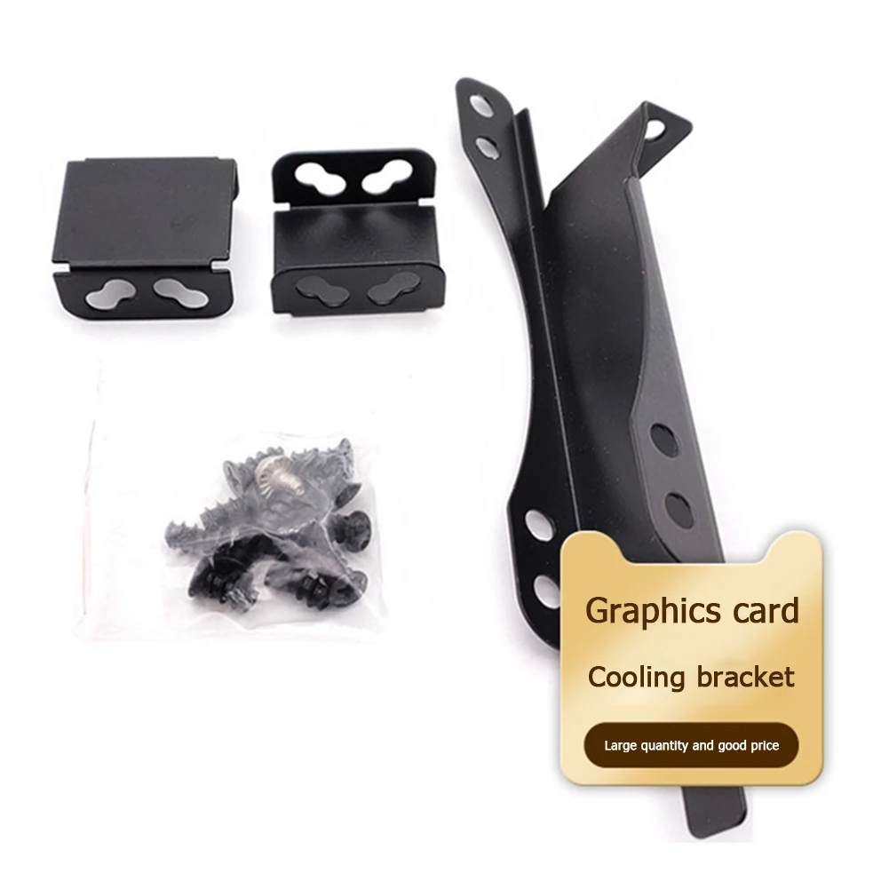 

Graphics Card Vertical Holder With PCI Express Extension Cable , Fixed GPU PCI-E Built-in Vertical Bracket For Desktop Graphics