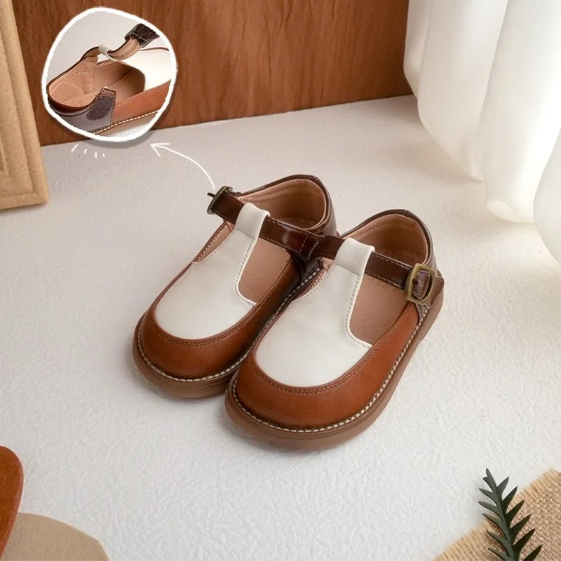 

Детская обувь; Коллекция 2021 года; Сезон весна-осень; Новинка; Тонкие туфли в Корейском стиле; Обувь для мальчиков и девочек; Обувь для маленьк...