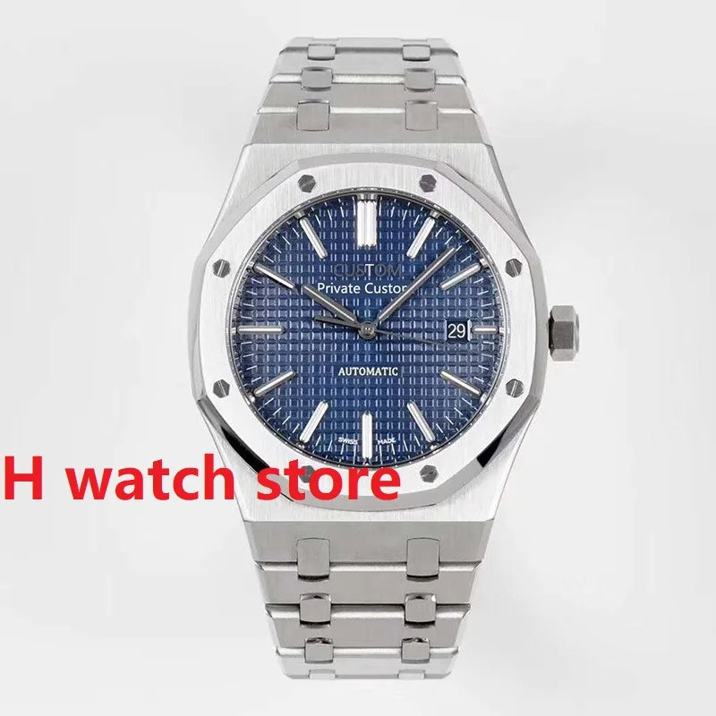 Мужские часы 41 мм механические Автоматические водонепроницаемые мужские с