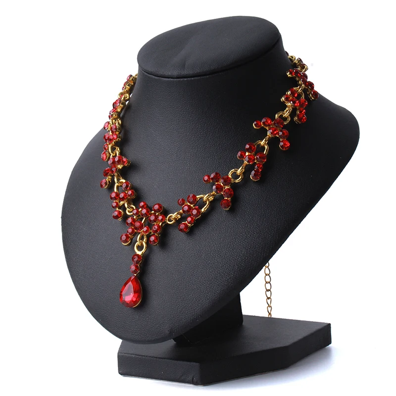 Модные серьги в форме сердца с кристаллами длинные женские капли для женщин