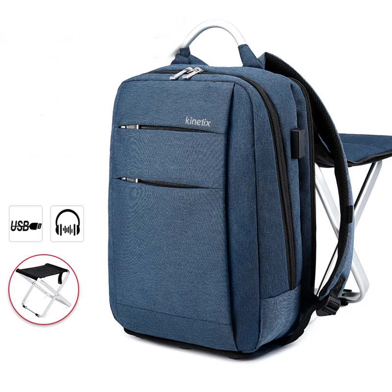 en Ucuz Katlanabilir Iş Sırt çantası Sandalye Seyahat Daypacks Erkek Eğlence Sırt çantası Mochila Laptop Sırt çantası Bilgisayar Erkek Sırt çantası