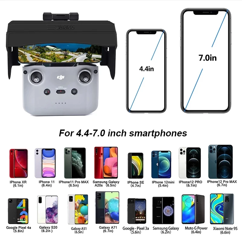 STARTRC DJI Mini 2 солнцезащитный козырек с дистанционным управлением для монитора
