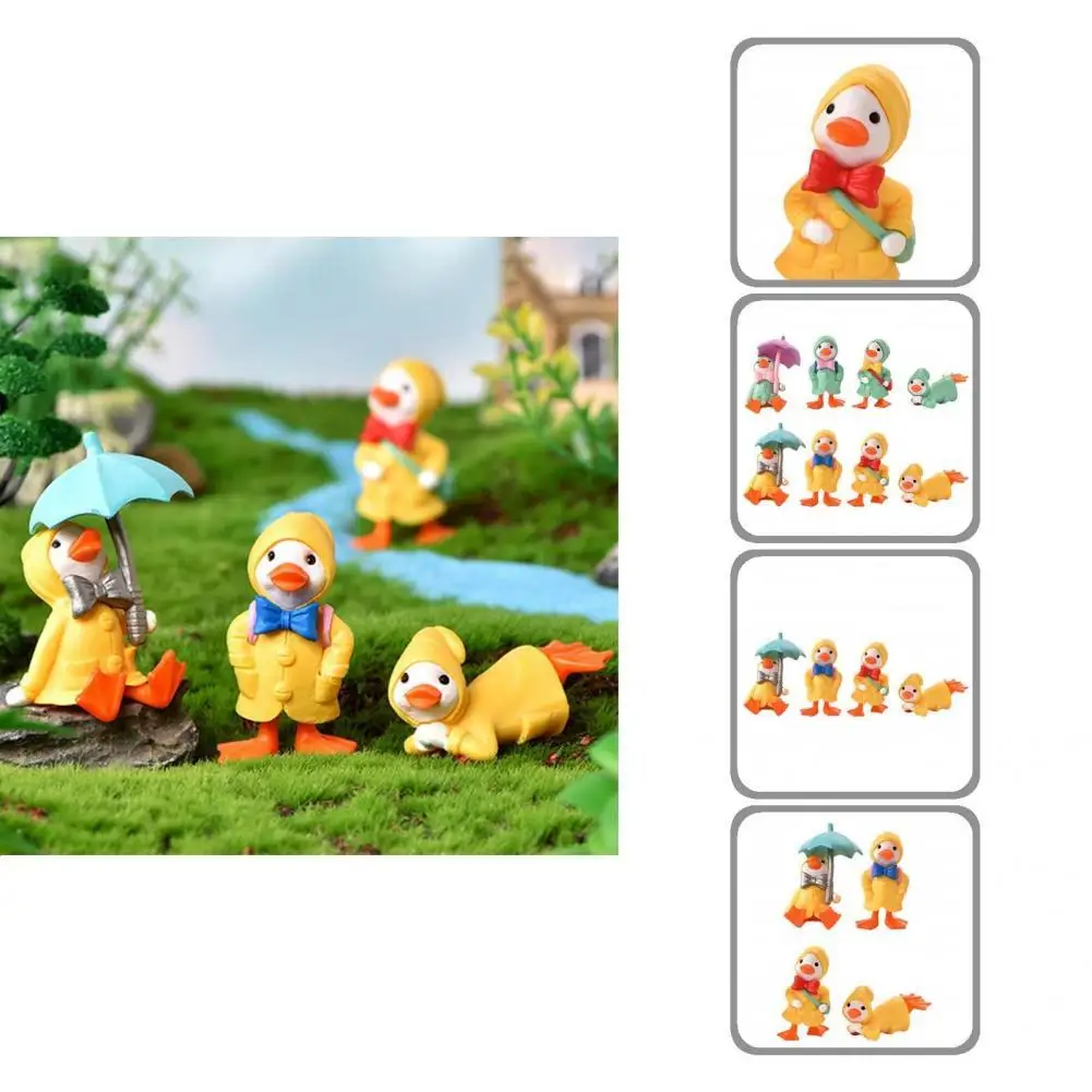 

Коллекционные многообразные реалистичные скульптуры маленьких уток для дома